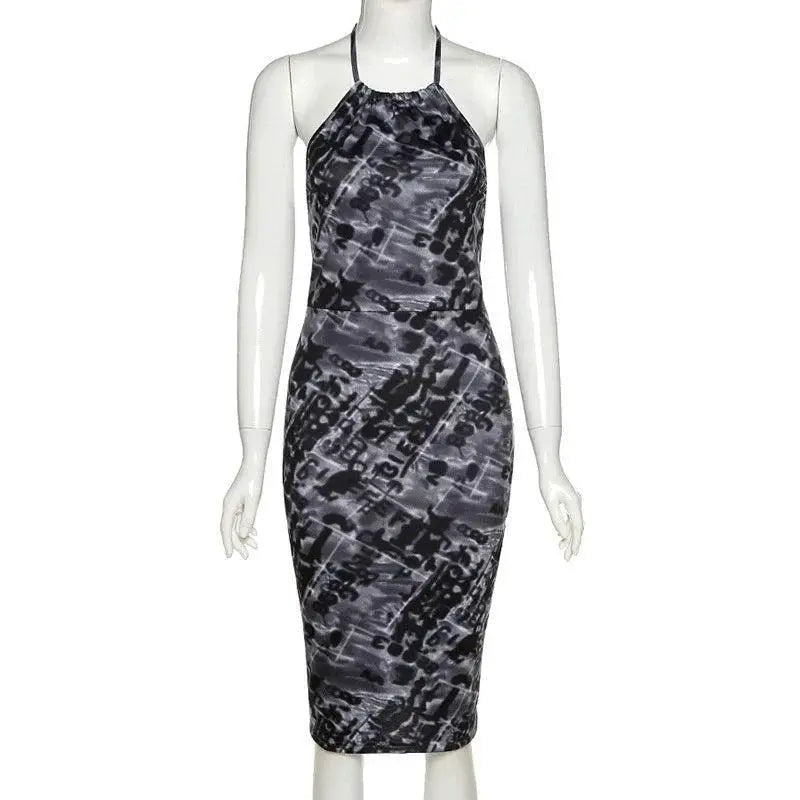 Womens Halter Dress Street Style Summer Essential Chic