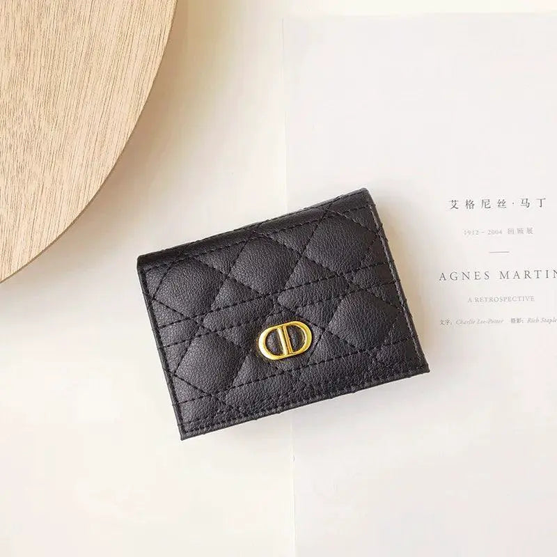 Elegant Korean Leather Multi Card Wallet For Women