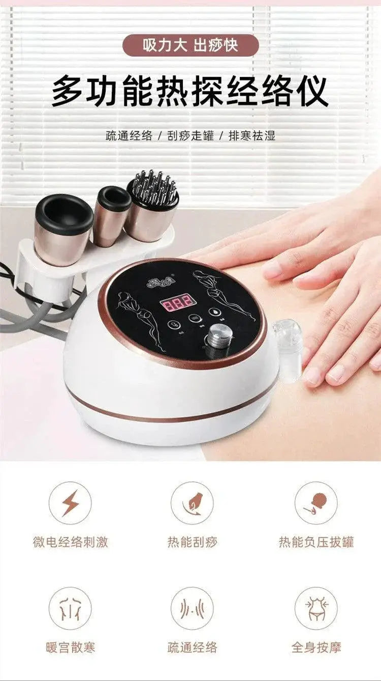 Electric Cupping Gua Sha Scraping Massager For Health