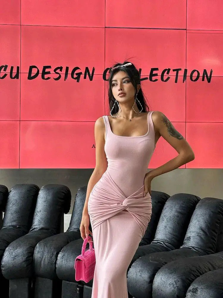 Elegant Cotton Summer Dress For Confident Breezy Style
