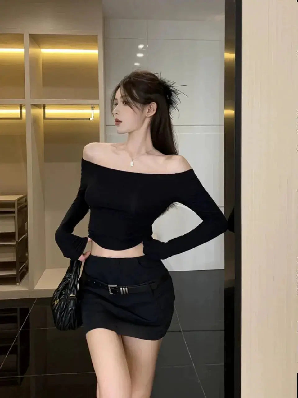 Seductive Red Blouse Feminine Chic Fashion Essential