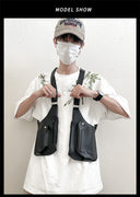 Cargo Hip-hop Vest Bag Retro Outdoor Fashion Chest Bag