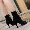 Jazz Lace-up High Heels for Elegant Stylish Occasions