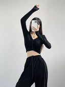 French Sexy Knitwear Chic Street Style Apparel for Fall