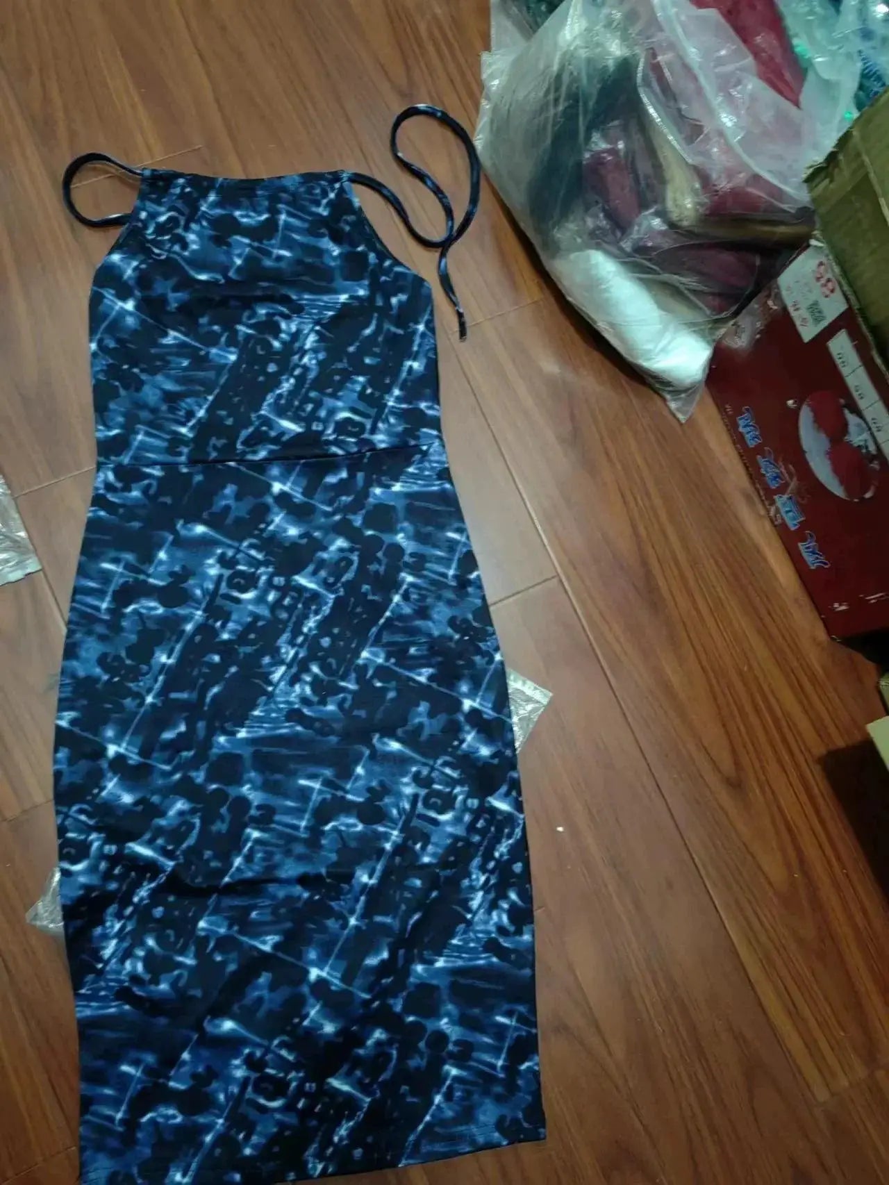 Womens Halter Dress Street Style Summer Essential Chic
