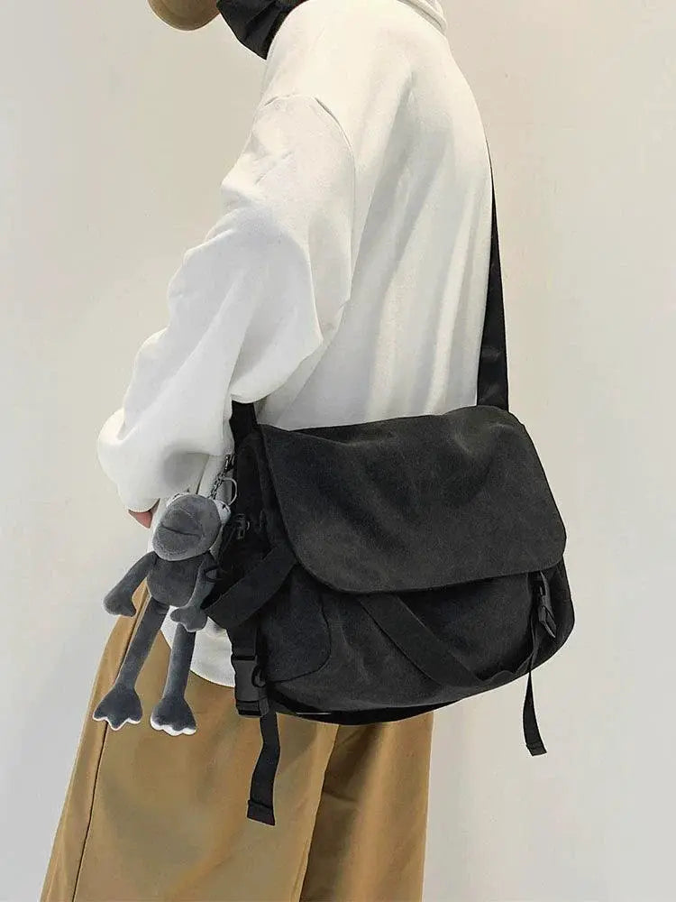 Japanese Crossbody Bag For Students Stylish Everyday Carrier