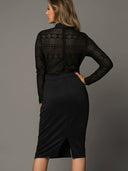 Autumn and Winter New Long Sleeve Dress Slim Fit