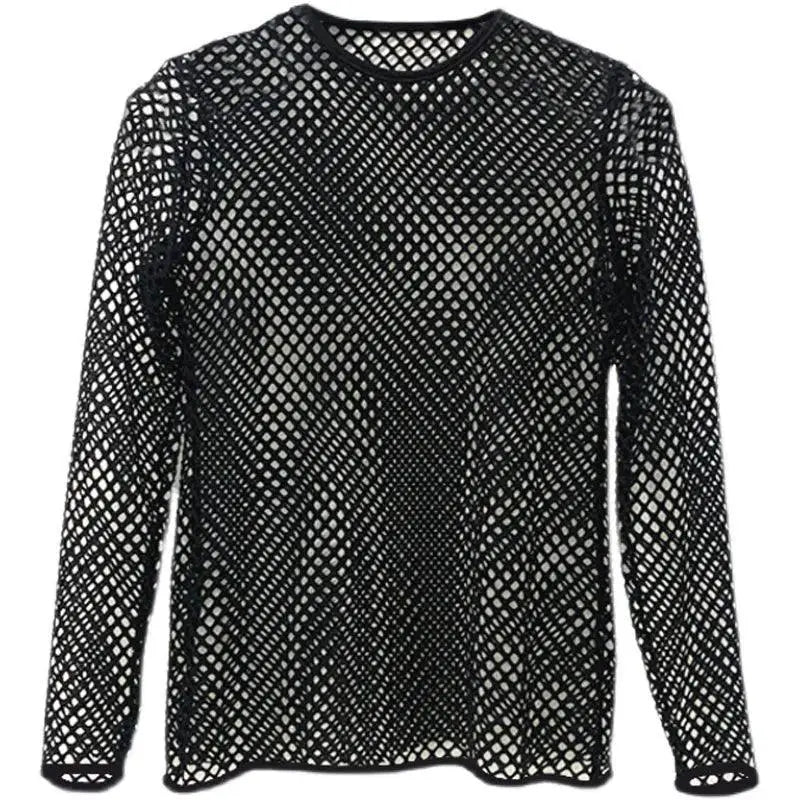 Mesh Cut Out Top Trendy Breathable Fashion Piece For You