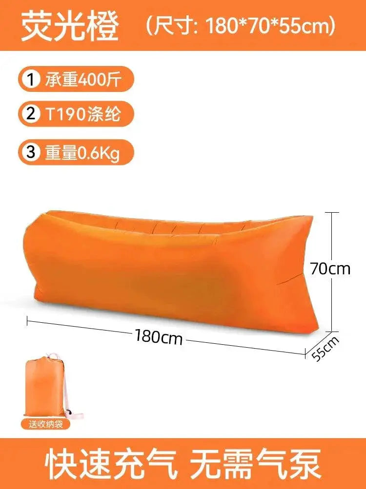 Inflatable Outdoor Sofa Bean Bag Foldable Portable Bed