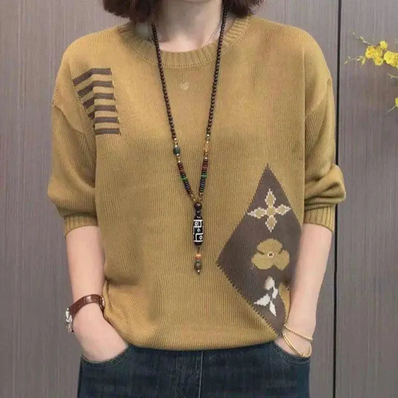 Warm Wool Blend Sweater for Office Use — product view 8