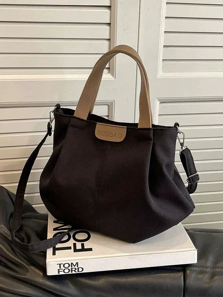 Large Canvas Tote Bag Stylish Japan Korea Trend For Women