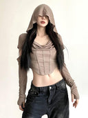 Retro Swing Collar T-shirt for Modern Youth Style Fashion