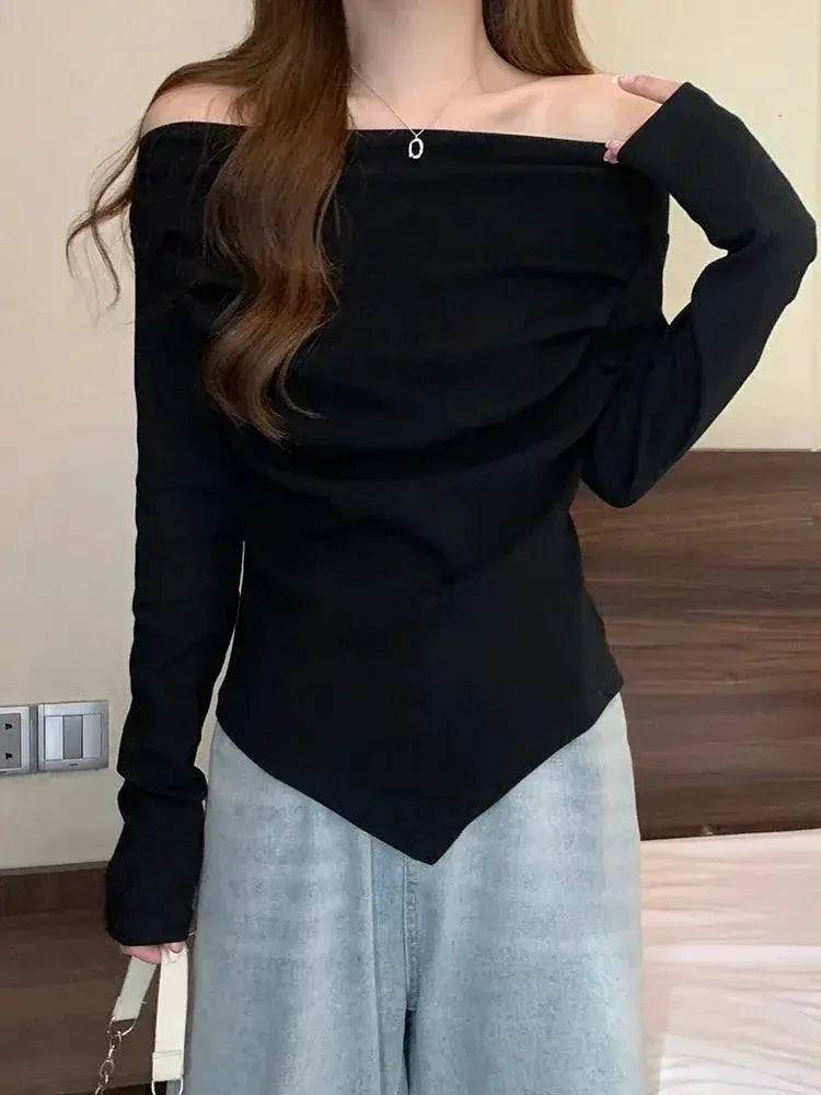 Seductive Plus Size Off The Shoulder Top All Season Style