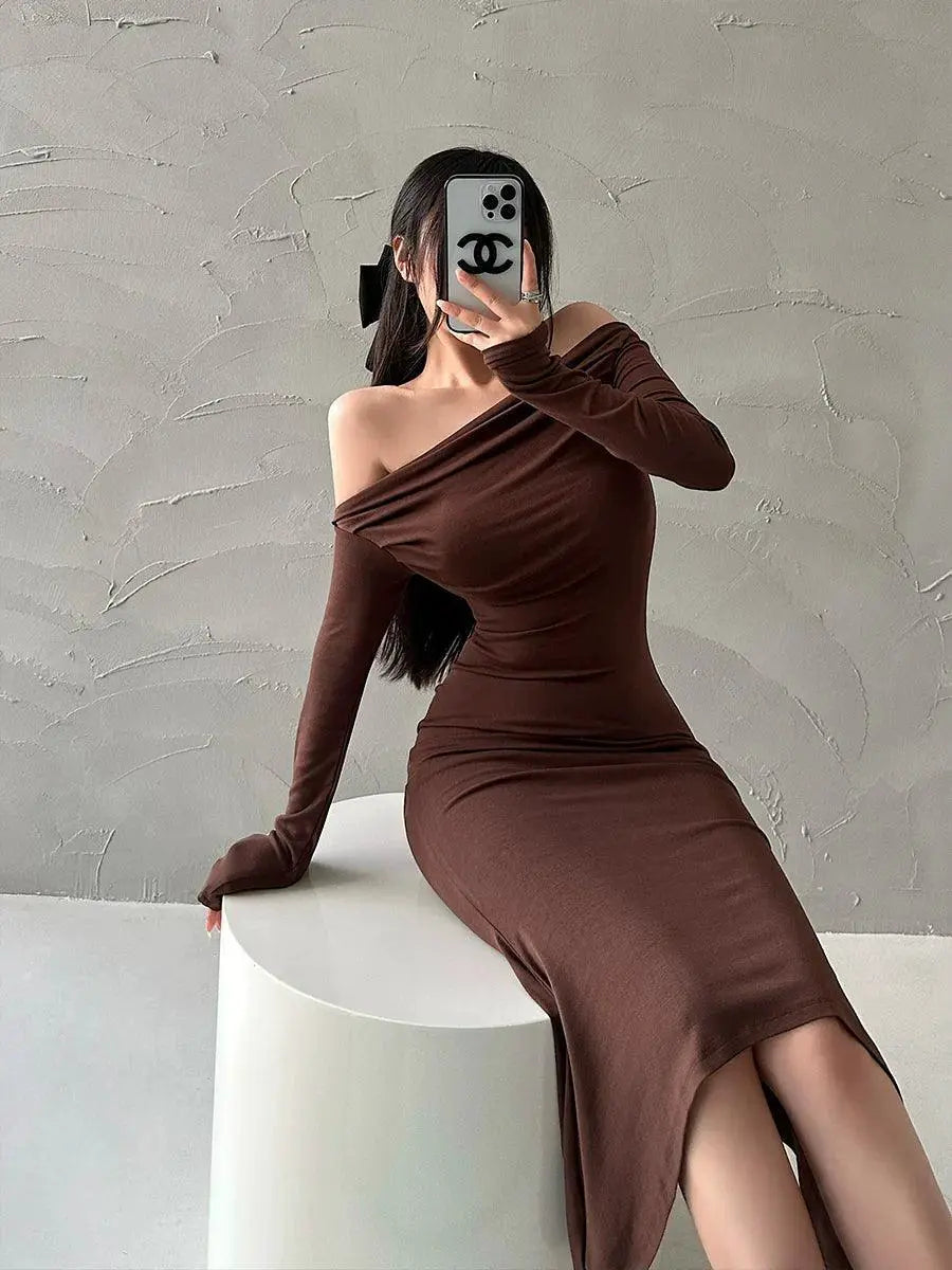 Pure Desire Mermaid Dress Elegant Off The Shoulder Gown