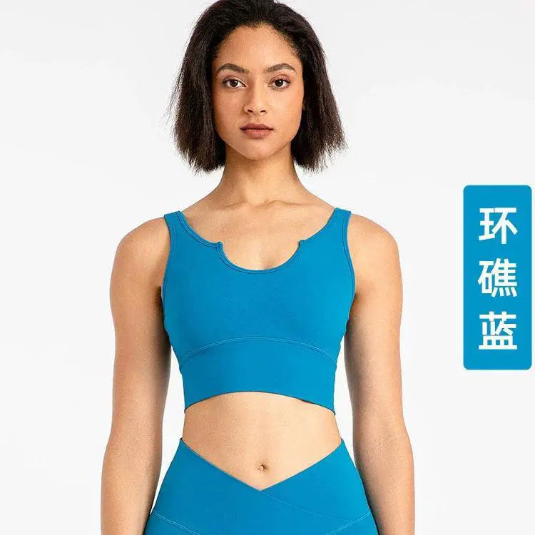 Seamless Sports Vest For Ultimate Comfort Nude Feel Design
