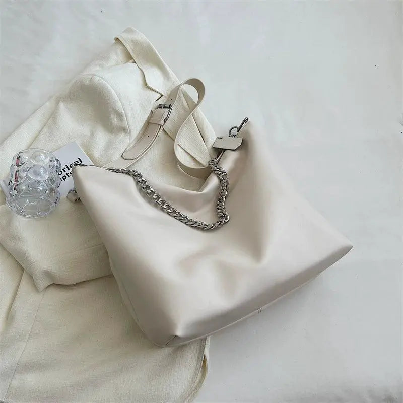 Fancy Summer All Match Shoulder Work Bag for Women Spacious