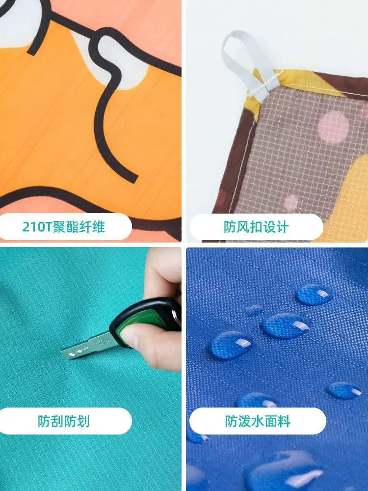 Ultra Light Pocket Beach Mat Foldable Outdoor Camping