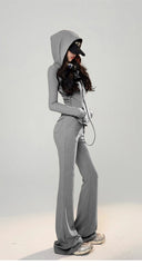 Barbie Wear Mop Pants Yoga Clothes Sports Sweatshirt Set