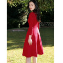 Slimming Dress for Modern Women Office