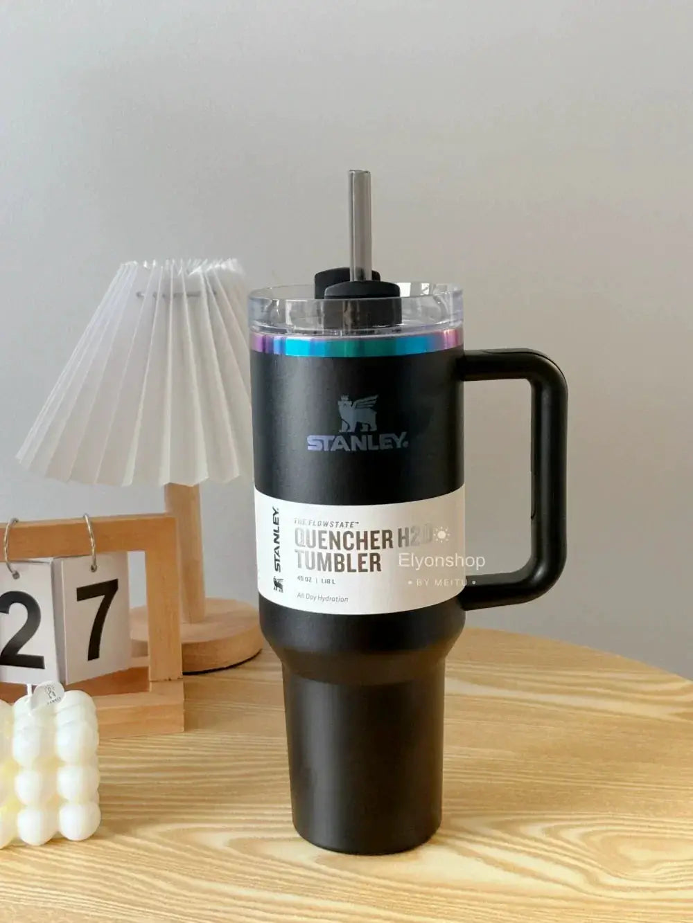 Stanley Stainless Steel Insulated Cup 1.18L With Straw