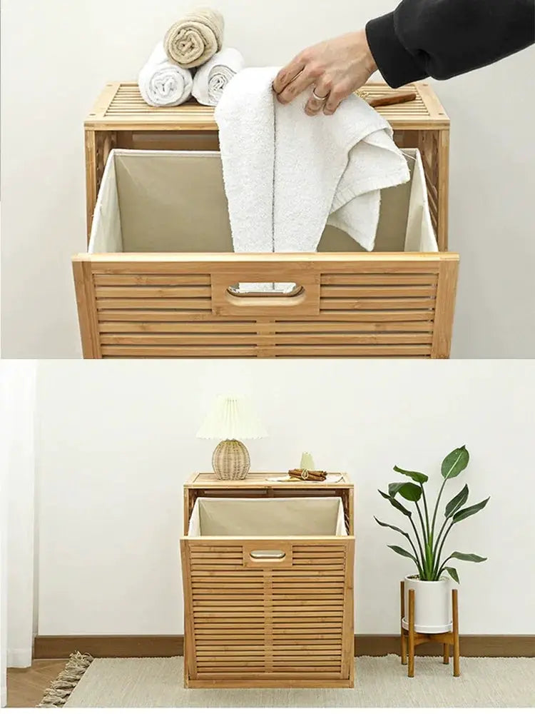 Internet Celebrity Ins Japanese Bedroom Lid Storage Basket