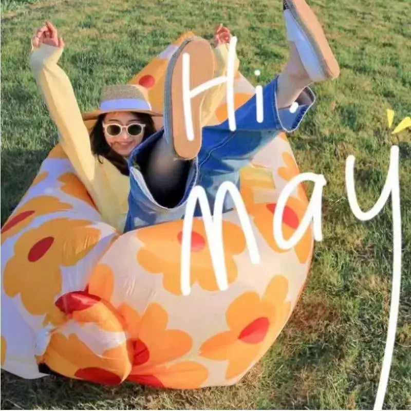 Outdoor Mattress Inflatable Sofa for Camping and Picnics