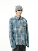 Lang's Stylish Niche Style Handsome Fried Street Shirt