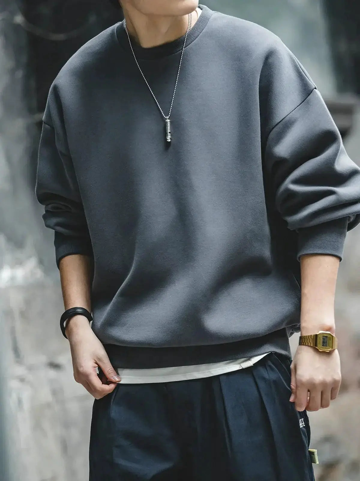 Madden Gray Memory Cotton Parka Cozy Autumn Pullover