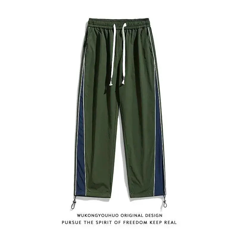 Wukong Retro Sports Pants Effortless Streetwear Style