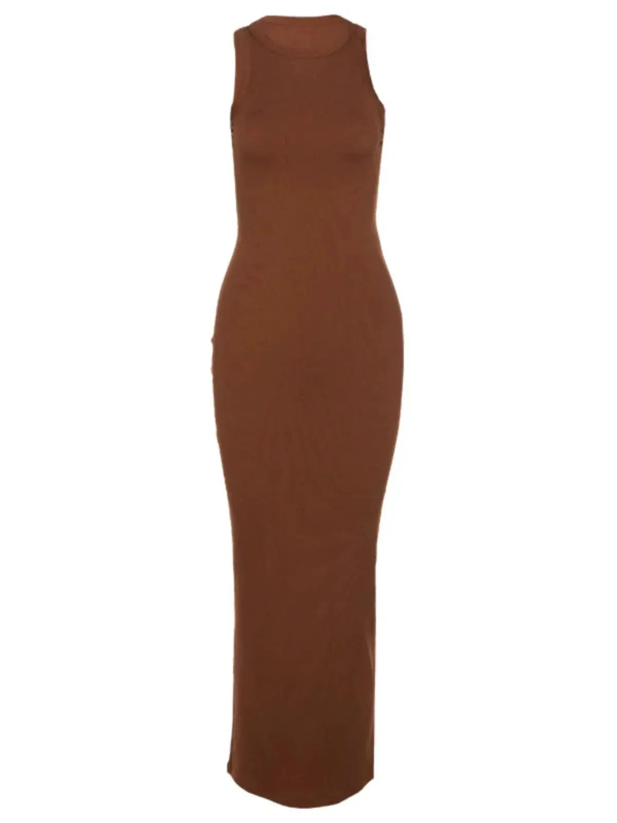Ahagaga Elegant Sleeveless Maxi Dress for Chic Women