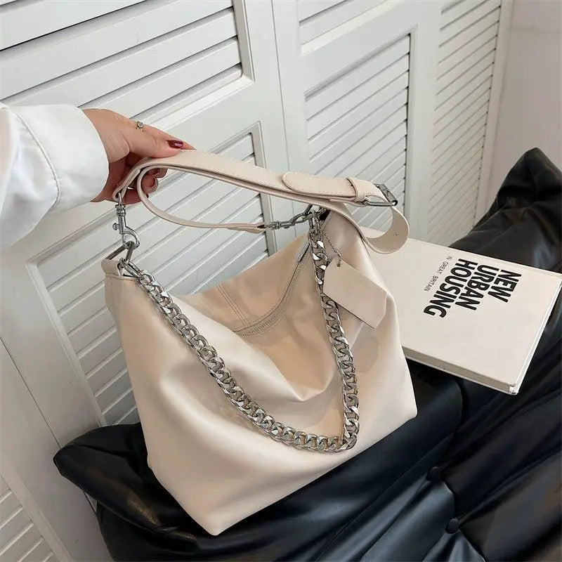Fancy Summer All Match Shoulder Work Bag for Women Spacious