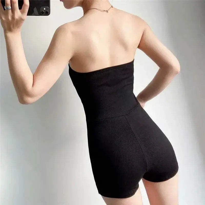 Flat Cotton Bandeau Shorts Summer Fashion Essentials