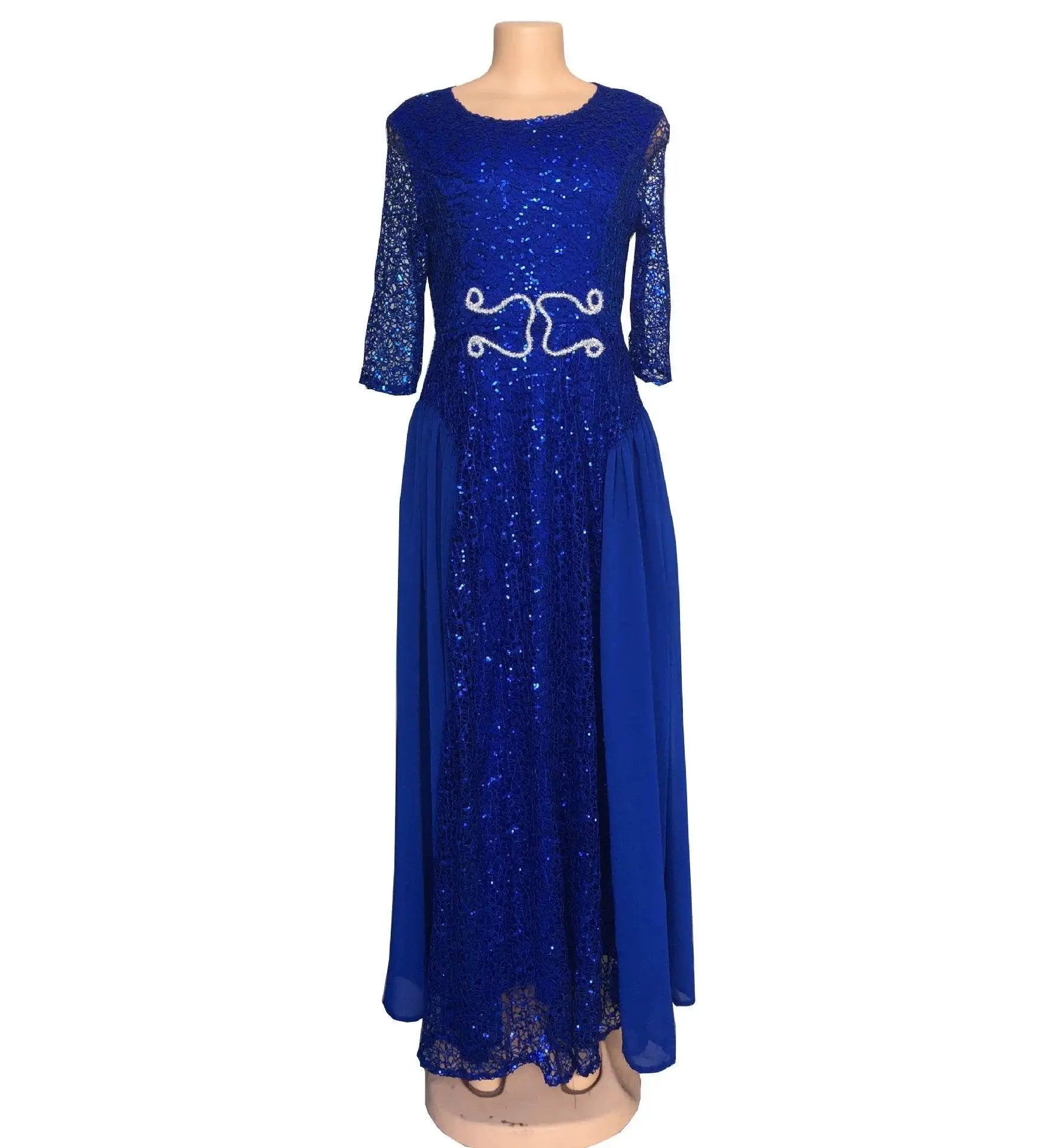 Elegant Plus Size Evening Gown With Flattering Fit