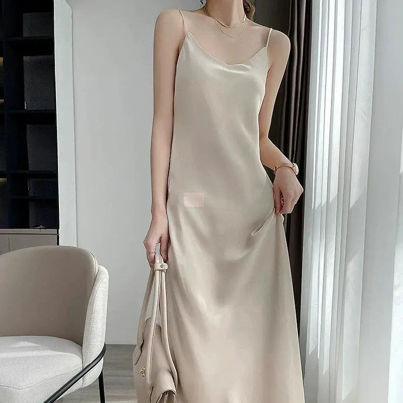 Triacetate Slip Dress Ethereal Elegance for Summer Style