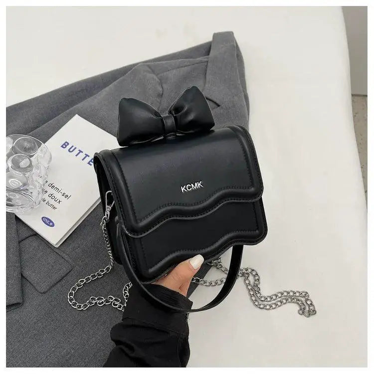 Lampeja Mini Bag White PU Leather Shoulder Bag For Women