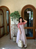 Universe Striped Vest Dress: Galaxy Fashion Elegance