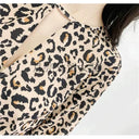 Leopard Top for Daywear Comfort