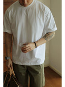 Japanese Summer Comfort Tee: Stylish Cool Men's Fashion