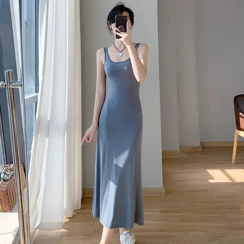 French Style Chic Dress Vest Summer Fashion Essential