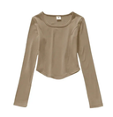 Cozy Winter Apricot Shirt for Commuters