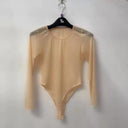 Spring Mesh Lace Tee: Chic Hollow Top For Stylish Comfort