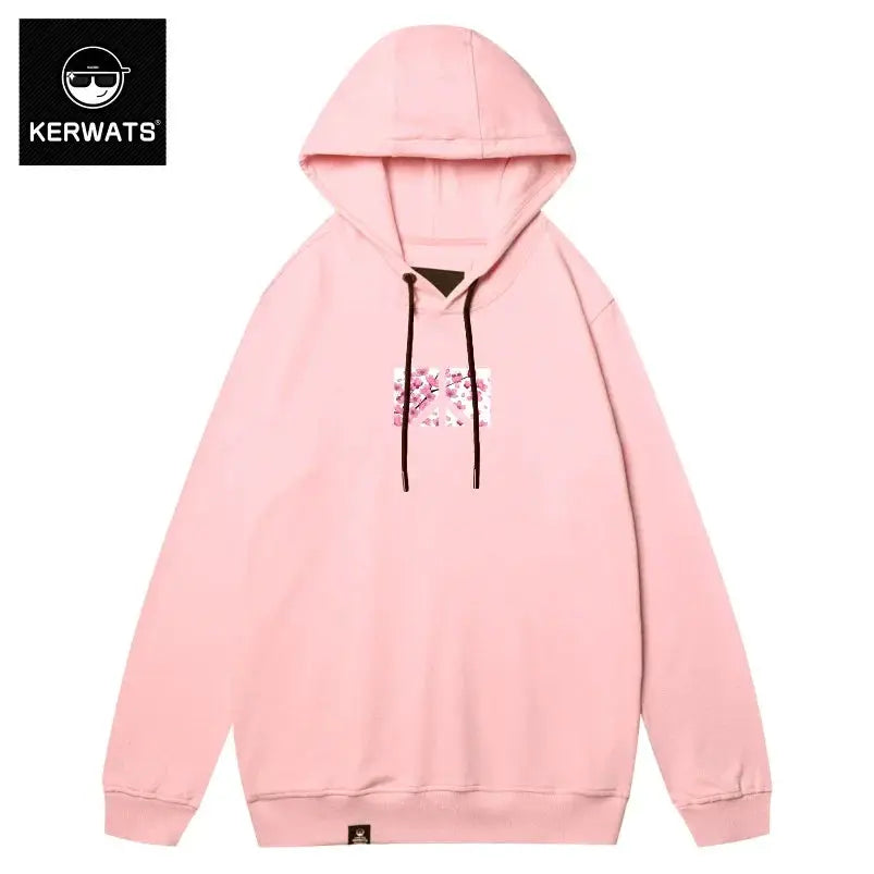 Kerwats Loose Plus Size Large Hoodies For Men 100 Cotton