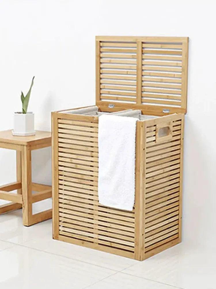 Internet Celebrity Ins Japanese Bedroom Lid Storage Basket