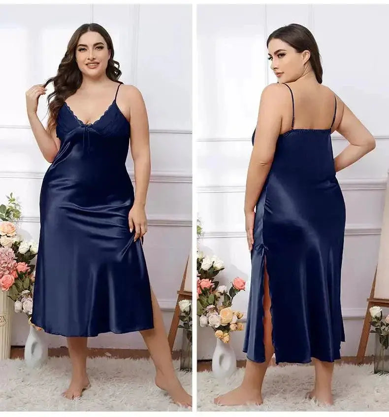 Plus Size Nightdress Lightweight Summer Sleepwear Comfort