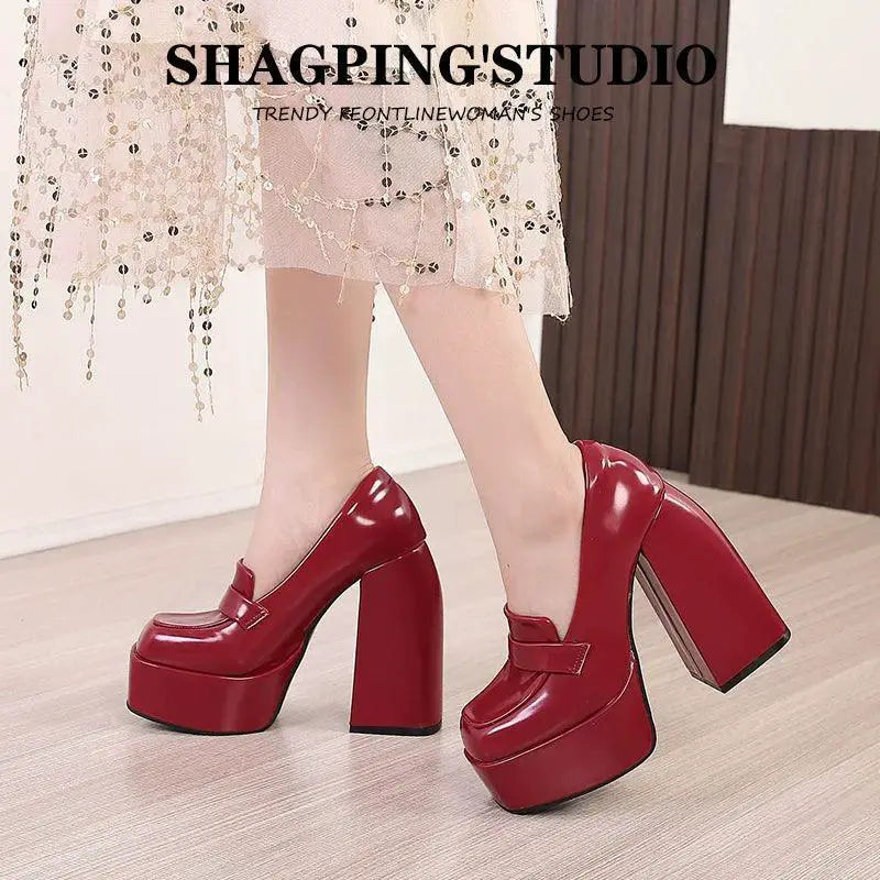 Mary Jane Ultra-High Heels For Fashion-Forward Style