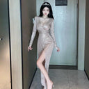 Glamorous Sequin Dress for Women Evening