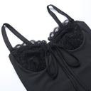 Strap Sexy V-Neck Lace Dress Fashion Suspenders Slim Fit