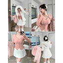 Comfort V-Neck Top For Women Office