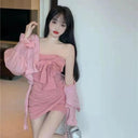 Captivating Halter Backless Skirt Summer Chic Vibes