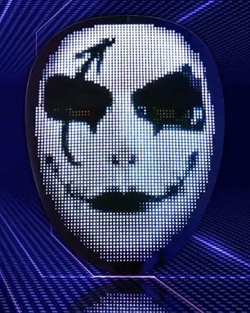 Bluetooth LED Mask Luminous Sichuan Opera Face Changing Mask